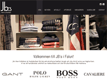 Tablet Screenshot of jbsfalun.se